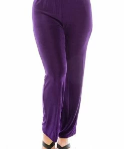 Jostar Women's Non Iron Elastic Waist Pants-500AY-ARS1 Non Iron ( Acetate )