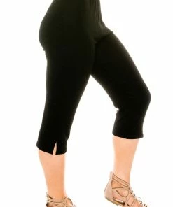 Jostar Acetate Capri Pants, Plus Size-502AY-AXS1