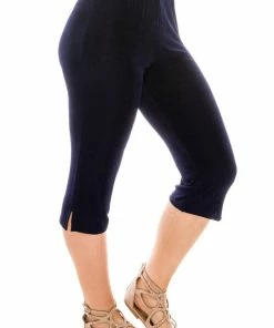Jostar Acetate Capri Pants, Plus Size-502AY-AXS1