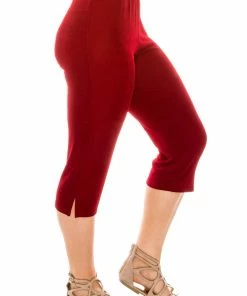 Jostar Acetate Capri Pants, Plus Size-502AY-AXS1