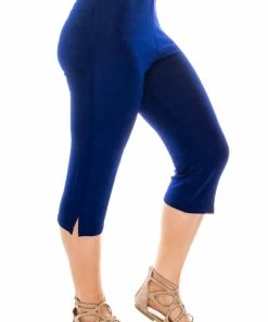 Jostar Acetate Capri Pants, Plus Size-502AY-AXS1