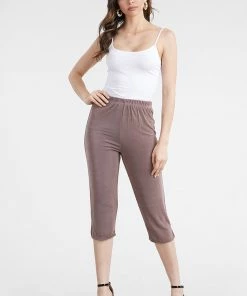 Jostar Acetate Capri Pants, Plus Size-502AY-AXS1
