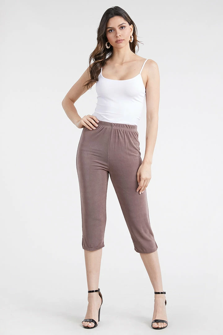 Jostar Acetate Capri Pants, Plus Size-502AY-AXS1