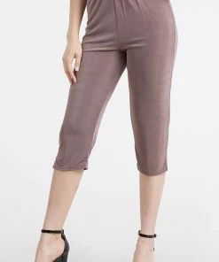 Jostar Acetate Capri Pants, Plus Size-502AY-AXS1