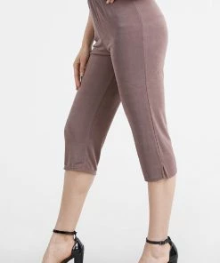 Jostar Acetate Capri Pants, Plus Size-502AY-AXS1