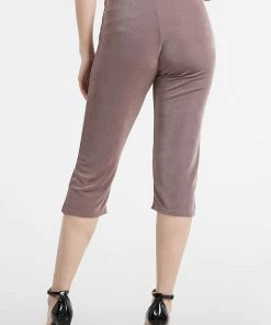 Jostar Acetate Capri Pants, Plus Size-502AY-AXS1