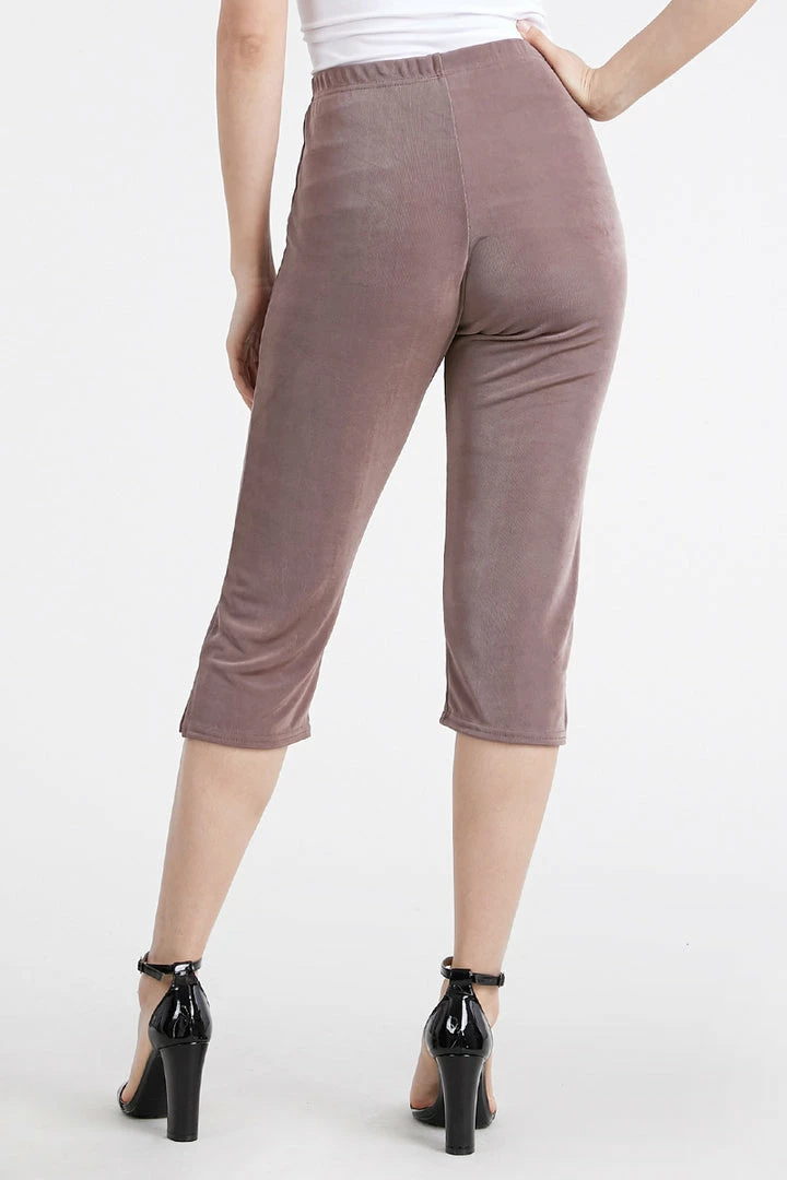Jostar Acetate Capri Pants, Plus Size-502AY-AXS1