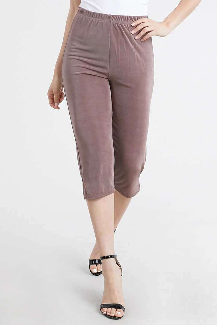 Jostar Acetate Capri Pants, Plus Size-502AY-AXS1