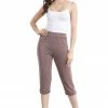 Jostar Women's Non Iron Capri Pants-502AY-ARS1