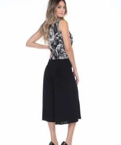 Jostar Women's Non Iron Gaucho Pants-513AY-ARS1 Non Iron ( Acetate )