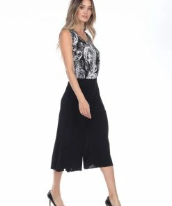 Jostar Women's Non Iron Gaucho Pants-513AY-ARS1 Non Iron ( Acetate )