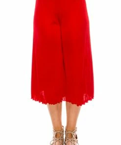 Jostar Women's Stretchy Gaucho Pants-513BN-ARS1