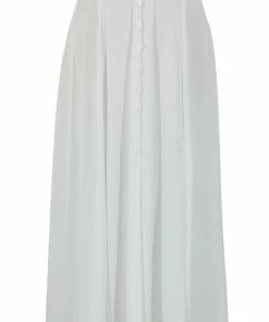 Jostar Skirts Stretchy Button Skirt-600BN-ARS1