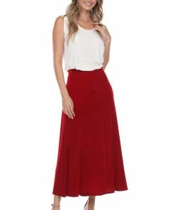 Jostar Non Iron Flared Skirt-602AY-ARS1