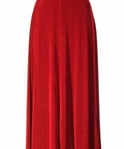 Jostar Non Iron ( Acetate ) Non Iron Flared Skirt With Plus Sizes, 602AY-X