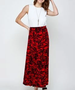 Skirts Jostar Women's Stretchy Flare Skirt-602BN-ARP2-W173