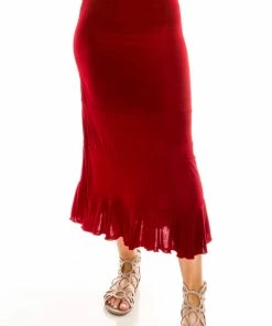 Jostar Women's Non Iron Tier Skirt-608AY-ARS1