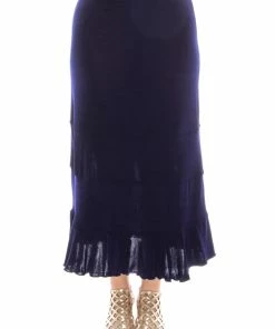 Jostar Women's Non Iron Tier Skirt-608AY-AXS1