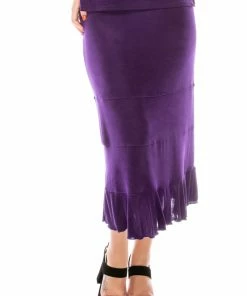 Jostar Women's Non Iron Tier Skirt-608AY-ARS1