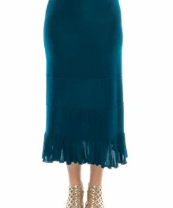 Jostar Women's Non Iron Tier Skirt-608AY-ARS1
