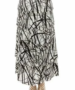 Jostar HIT Cut Out Long Skirt Print, 612HT-P-W866