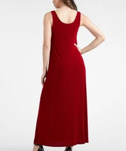 Jostar Non Iron ( Acetate ) Non Iron Long Tank Dress-700AY-TRS1
