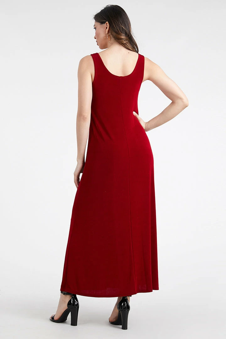 Jostar Non Iron ( Acetate ) Non Iron Long Tank Dress-700AY-TRS1