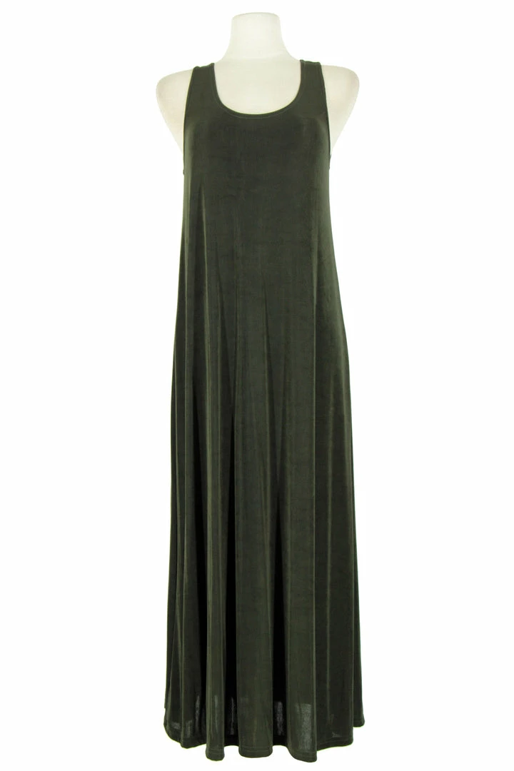 Jostar Non Iron ( Acetate ) Non Iron Long Tank Dress-700AY-TRS1
