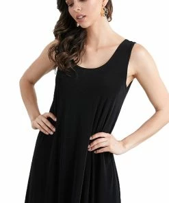Jostar Stretch Tank Maxi Dress-700BN-TRS1 Dresses