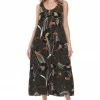 Jostar Women's Stretchy Tank Long Dress Sleeveless Plus Print, 700BN-TXP-W239 Plus Size