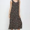 Jostar Long Length Stretchy Long Tank Dress Print 700BN-TRP1-W295