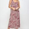 Jostar Women's Stretchy Tank Long Dress Sleeveless Plus Print, 700BN-TXP-W302