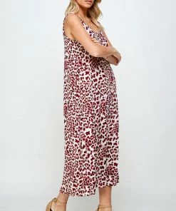 Jostar Women's Stretchy Tank Long Dress Sleeveless Plus Print, 700BN-TXP-W302