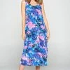 Jostar Online Stretchy Long Tank Dress Print -700BN-TRP1-W305