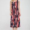 Jostar American Print Long Tank Dress Print -700BN-TRP1-W306 Dresses