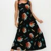Jostar Stretchy Long Tank Dress Print -700BN-TRP1-W321 Dresses