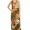 Jostar Stretchy Long Tank Dress Print-700BN-TRP1-W168 Long Length
