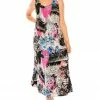 Jostar Stretchy Long Tank Dress Print-700BN-TRP1-W169