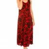 Jostar Women's Stretchy Tank Long Dress Sleeveless Plus Print, 700BN-TXP-W173 Long Length