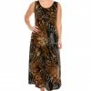 Jostar Dresses Stretchy Long Tank Dress Print-700BN-TRP1-W207