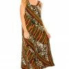 Jostar Women's Stretchy Tank Long Dress Sleeveless Plus Print, 700BN-TXP-W160