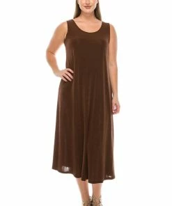 Jostar Stretch Tank Maxi Dress-700BN-TRS1 Dresses