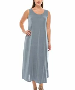 Jostar Stretch Tank Maxi Dress-700BN-TRS1 Dresses