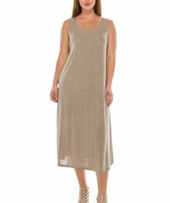 Jostar Stretch Tank Maxi Dress-700BN-TRS1 Dresses
