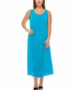 Jostar Stretch Tank Maxi Dress-700BN-TRS1 Dresses