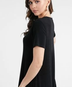 Jostar Dresses Stretchy Long Dress Short Sleeve-702BN-SRS1