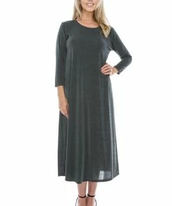 Jostar Women's Stretchy Long Dress QS-702BN-QRS1 Dresses