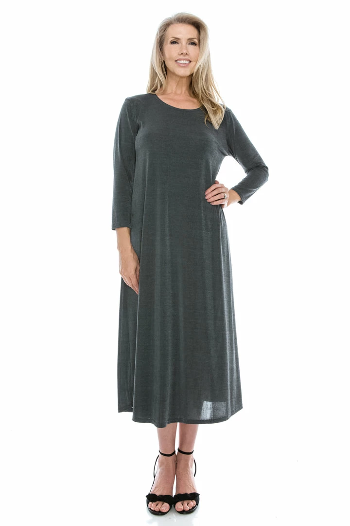Jostar Women's Stretchy Long Dress QS-702BN-QRS1 Dresses