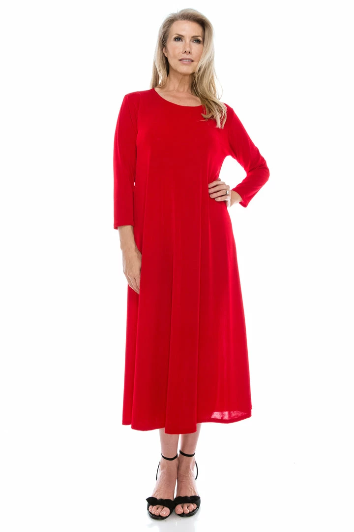 Jostar Women's Stretchy Long Dress QS-702BN-QRS1 Dresses