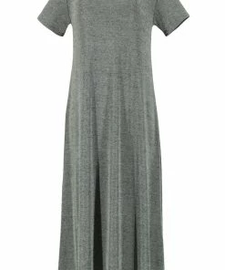 Jostar Dresses Stretchy Long Dress Short Sleeve-702BN-SRS1